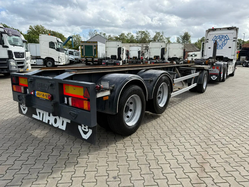 Burg 3AS Containeraanhangwagen, €3900, APK tot 28-01-2026 - Reboque transportador de contêineres/ Caixa móvel: foto 2 Burg 3AS Containeraanhangwagen, €3900, APK tot 28-01-2026 - Reboque transportador de contêineres/ Caixa móvel: foto 2