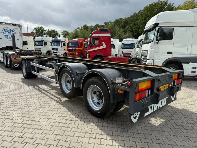 Burg 3AS Containeraanhangwagen, €3900, APK tot 28-01-2026 - Reboque transportador de contêineres/ Caixa móvel: foto 3 Burg 3AS Containeraanhangwagen, €3900, APK tot 28-01-2026 - Reboque transportador de contêineres/ Caixa móvel: foto 3