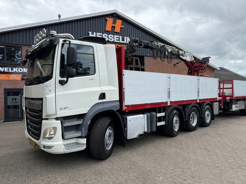 DAF CF 480 8X2 KENNIS K16R3 Kraan Combi 234.610KM + PACTON - Camião de caixa aberta/ Plataforma, Camião grua: foto 2 DAF CF 480 8X2 KENNIS K16R3 Kraan Combi 234.610KM + PACTON - Camião de caixa aberta/ Plataforma, Camião grua: foto 2