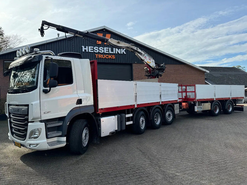 DAF CF 480 8X2 KENNIS K16R3 Kraan/Crane Combi 248.940KM Top condition!! - Camião de caixa aberta/ Plataforma, Camião grua: foto 1 DAF CF 480 8X2 KENNIS K16R3 Kraan/Crane Combi 248.940KM Top condition!! - Camião de caixa aberta/ Plataforma, Camião grua: foto 1