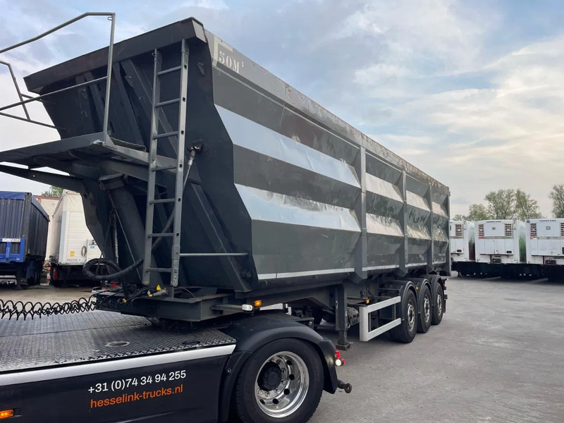 LUECK 50m3 Schrottkipper Hardox SAF Alcoa, nieuwe APK tot 22-5-2026 - Semi-reboque basculante: foto 1 LUECK 50m3 Schrottkipper Hardox SAF Alcoa, nieuwe APK tot 22-5-2026 - Semi-reboque basculante: foto 1