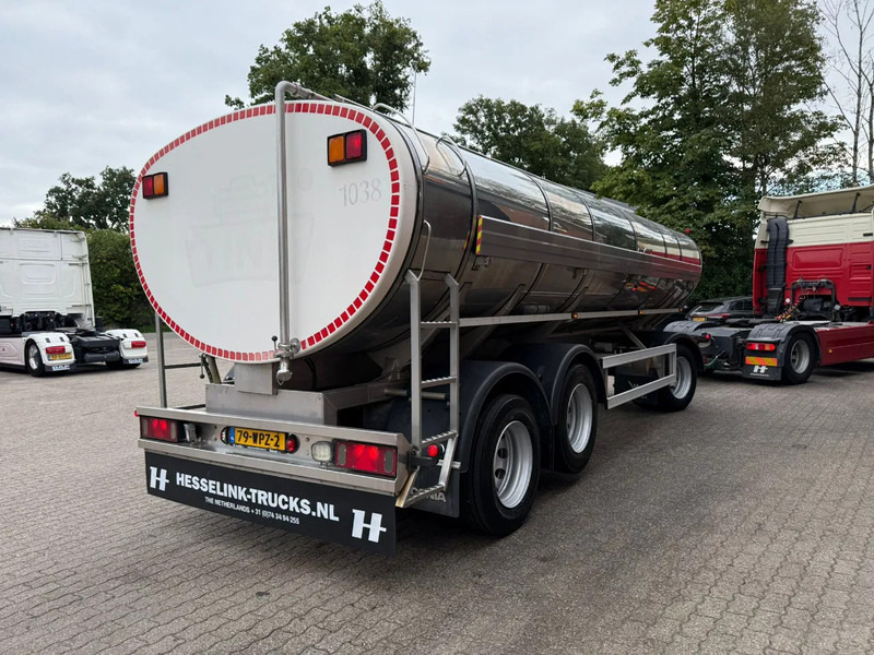 Magyar VM Tarm 19.000L RVS/INOX Melk/Milk/Milch Food 4 Rooms Liftas Nieuwe APK tot 23-7-2026 - Reboque tanque: foto 2 Magyar VM Tarm 19.000L RVS/INOX Melk/Milk/Milch Food 4 Rooms Liftas Nieuwe APK tot 23-7-2026 - Reboque tanque: foto 2