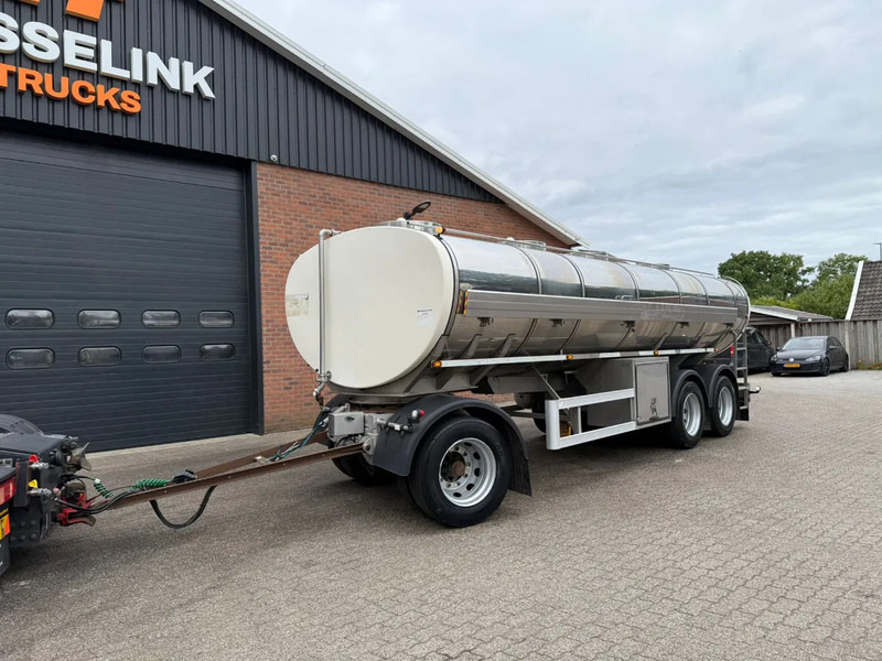 Magyar VM Tarm 19.000L RVS/INOX Melk/Milk/Milch Food 4 Rooms Liftas Nieuwe APK tot 23-7-2026 - Reboque tanque: foto 1 Magyar VM Tarm 19.000L RVS/INOX Melk/Milk/Milch Food 4 Rooms Liftas Nieuwe APK tot 23-7-2026 - Reboque tanque: foto 1