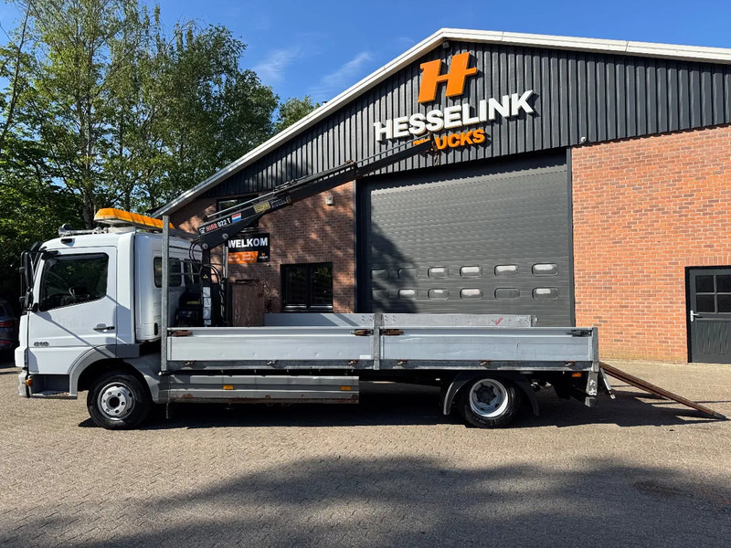 Mercedes-Benz Atego 818 Machinery transporter + Hiab Crane 288.360KM NL Truck - Camião transporte de veículos, Camião grua: foto 2 Mercedes-Benz Atego 818 Machinery transporter + Hiab Crane 288.360KM NL Truck - Camião transporte de veículos, Camião grua: foto 2
