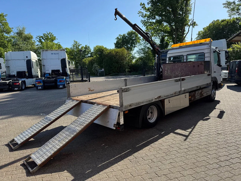 Mercedes-Benz Atego 818 Machinery transporter + Hiab Crane 288.360KM NL Truck - Camião transporte de veículos, Camião grua: foto 3 Mercedes-Benz Atego 818 Machinery transporter + Hiab Crane 288.360KM NL Truck - Camião transporte de veículos, Camião grua: foto 3