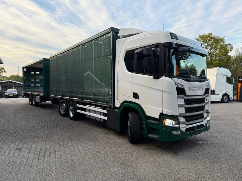Scania R500 NGS 6X2 Retarder Stuuras 551.670KM! Schuifzeilen Combi Hefdak - Camião de lona: foto 2 Scania R500 NGS 6X2 Retarder Stuuras 551.670KM! Schuifzeilen Combi Hefdak - Camião de lona: foto 2