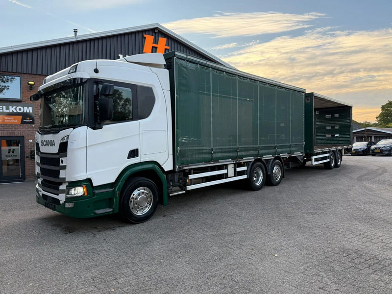 Scania R500 NGS 6X2 Retarder Stuuras 551.670KM! Schuifzeilen Combi Hefdak - Camião de lona: foto 1 Scania R500 NGS 6X2 Retarder Stuuras 551.670KM! Schuifzeilen Combi Hefdak - Camião de lona: foto 1