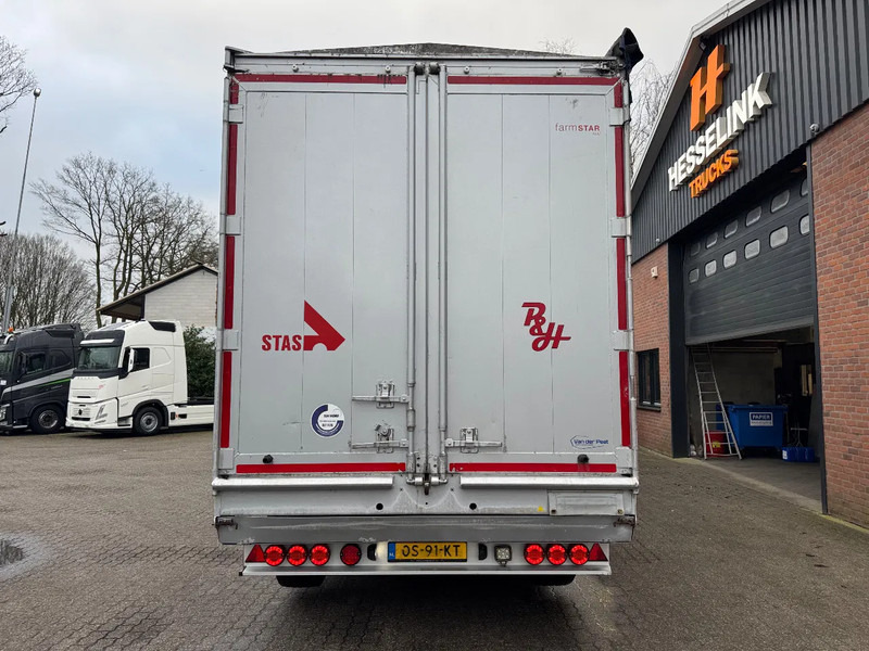 Stas S300ZX 10.5M 70m3 Agrar Liftachse SAF, Top condition - Semi-reboque piso móvel: foto 4 Stas S300ZX 10.5M 70m3 Agrar Liftachse SAF, Top condition - Semi-reboque piso móvel: foto 4