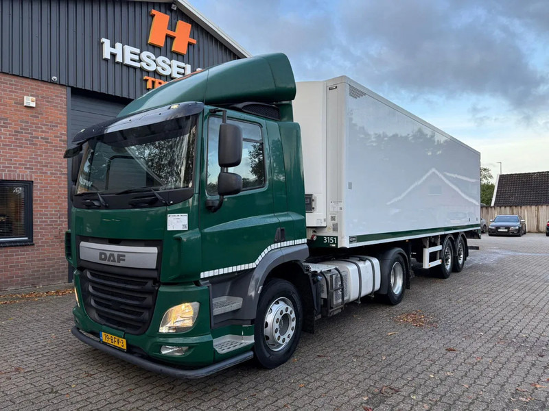 DAF CF 290 + HTF Koeloplegger PTO Powered koelmotor Dhollandia 3000KG NL Truck/Trailer 470.496KM - Tractor: foto 1 DAF CF 290 + HTF Koeloplegger PTO Powered koelmotor Dhollandia 3000KG NL Truck/Trailer 470.496KM - Tractor: foto 1