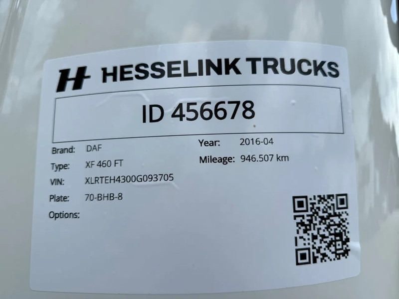 Tractor DAF XF 460 SSC Super Space Standairco NL Truck: foto 15