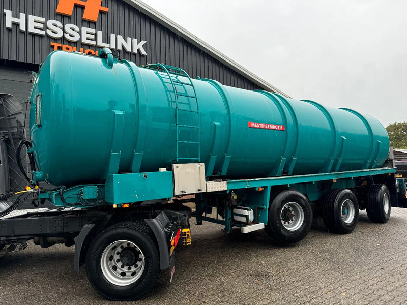 Veenhuis 36m3 RVS Mestoplegger Geijkte weging Nieuwe APK VMA Bemonstering 2x stuuras - Semirreboque tanque: foto 1 Veenhuis 36m3 RVS Mestoplegger Geijkte weging Nieuwe APK VMA Bemonstering 2x stuuras - Semirreboque tanque: foto 1