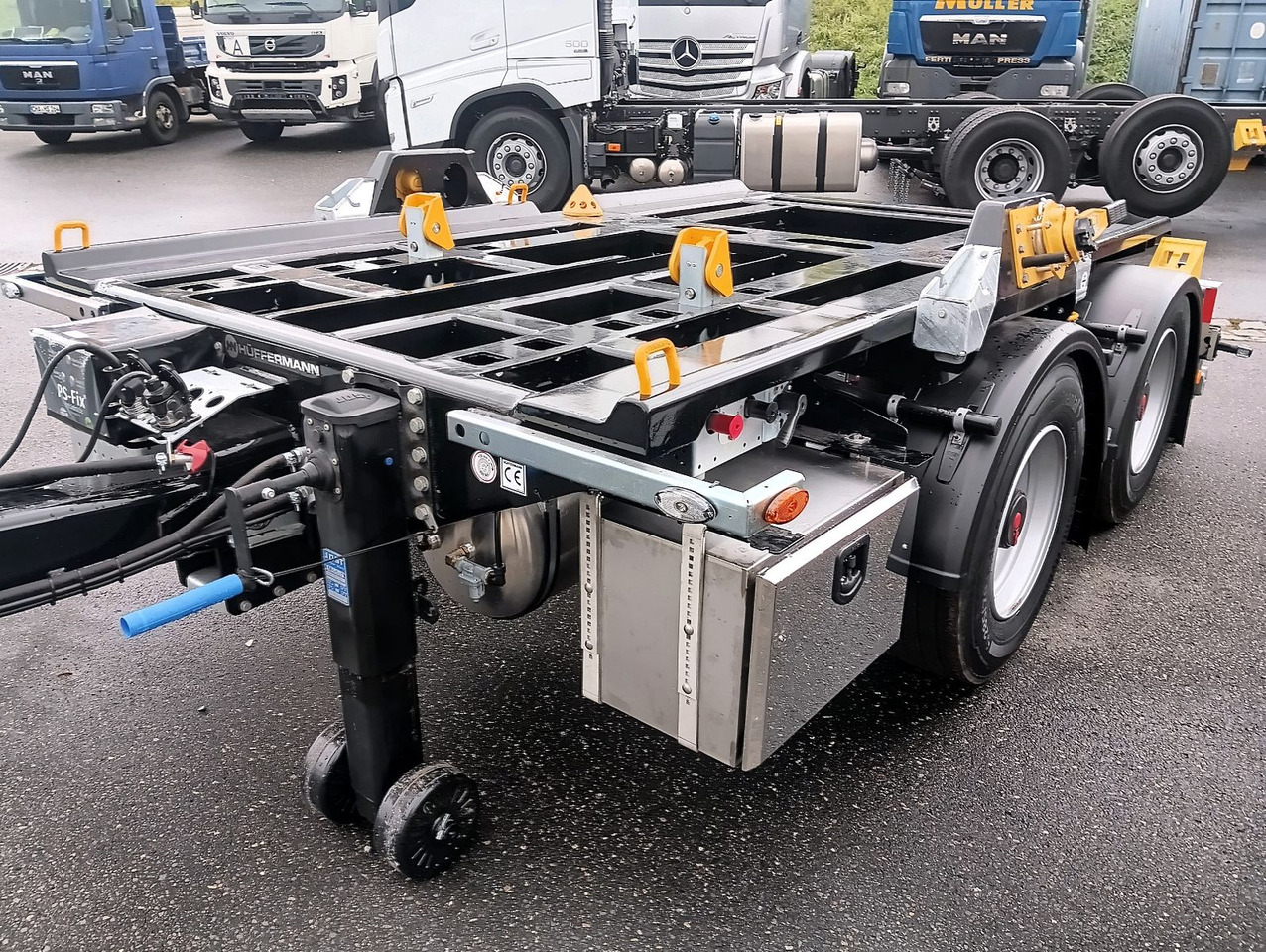 Hüffermann 2-A-MINI-CARRIER SAFETYFIX VERZINKT FULLOPTION - Reboque ampliroll/ Multibenne: foto 3 Hüffermann 2-A-MINI-CARRIER SAFETYFIX VERZINKT FULLOPTION - Reboque ampliroll/ Multibenne: foto 3