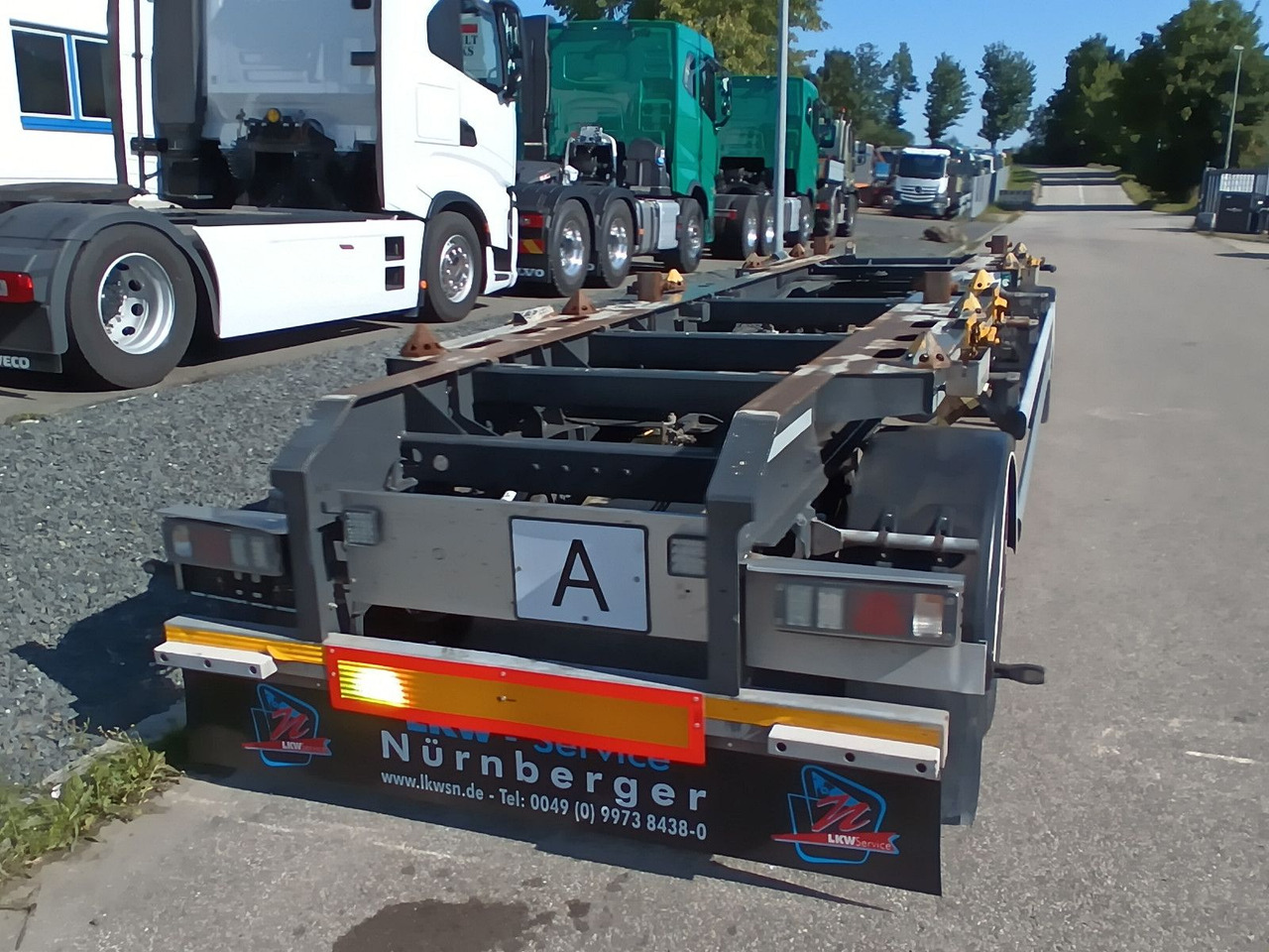 Hüffermann 2-A VARIO-CARRIER VERZINKT SAFETYFIX Reifen/TÜV - Reboque ampliroll/ Multibenne: foto 2 Hüffermann 2-A VARIO-CARRIER VERZINKT SAFETYFIX Reifen/TÜV - Reboque ampliroll/ Multibenne: foto 2