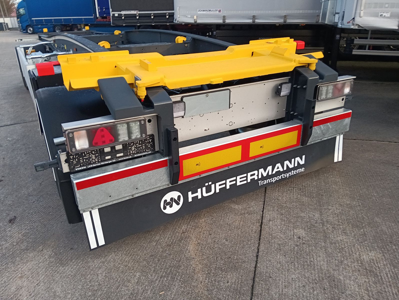Hüffermann HSA1870 SAF VERZINKT Schlitten 5m-7m 3158kg NEU - Reboque ampliroll/ Multibenne: foto 1 Hüffermann HSA1870 SAF VERZINKT Schlitten 5m-7m 3158kg NEU - Reboque ampliroll/ Multibenne: foto 1