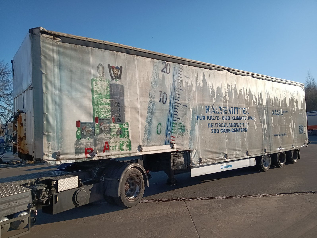 Krone SDP 27 12,2m JUMBO BPW 235/75R17,5 Reifen 90% - Semi-reboque baixa: foto 1 Krone SDP 27 12,2m JUMBO BPW 235/75R17,5 Reifen 90% - Semi-reboque baixa: foto 1