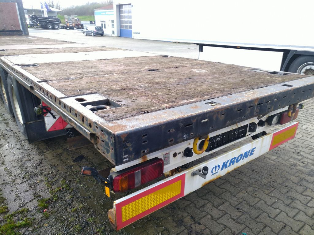 Semi-reboque plataforma/ Caixa aberta Krone SDP27 TwistLocks 40"+ 20" BPW Lift Rungentaschen: foto 27