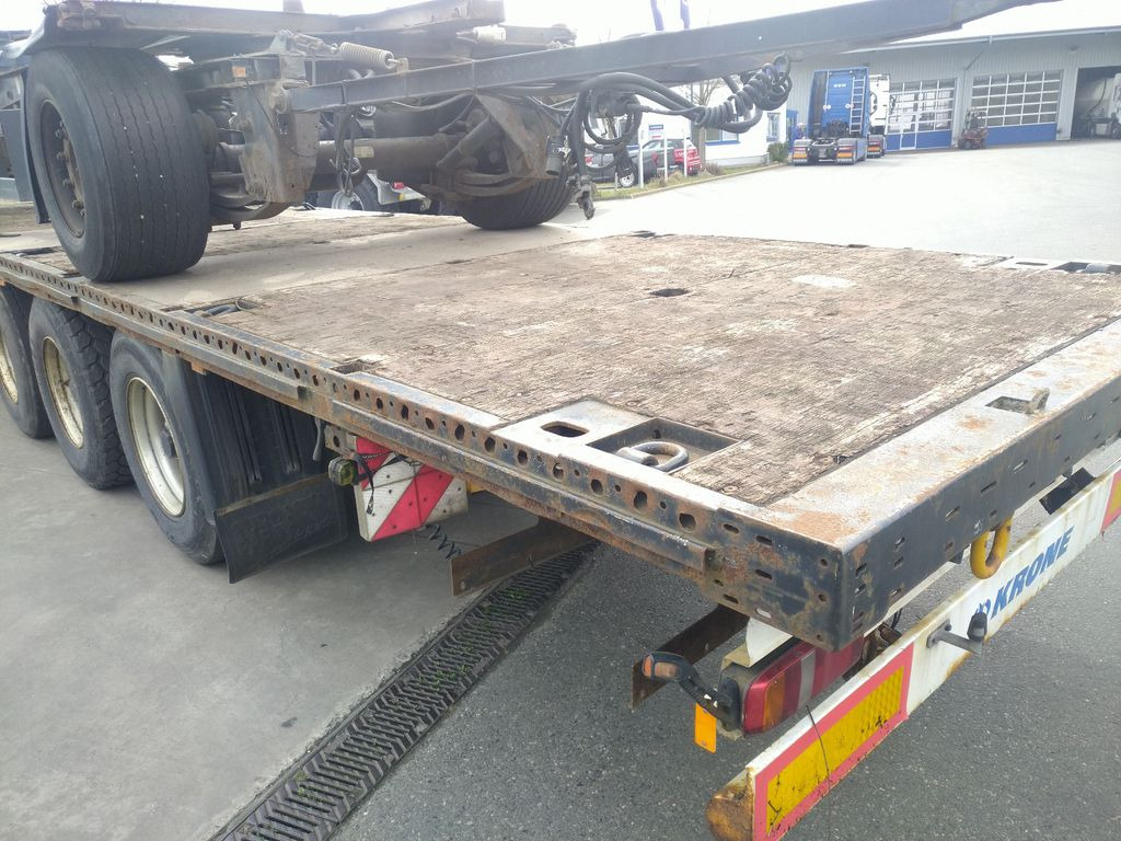 Semi-reboque plataforma/ Caixa aberta Krone SDP27 TwistLocks 40"+ 20" BPW Lift Rungentaschen: foto 6