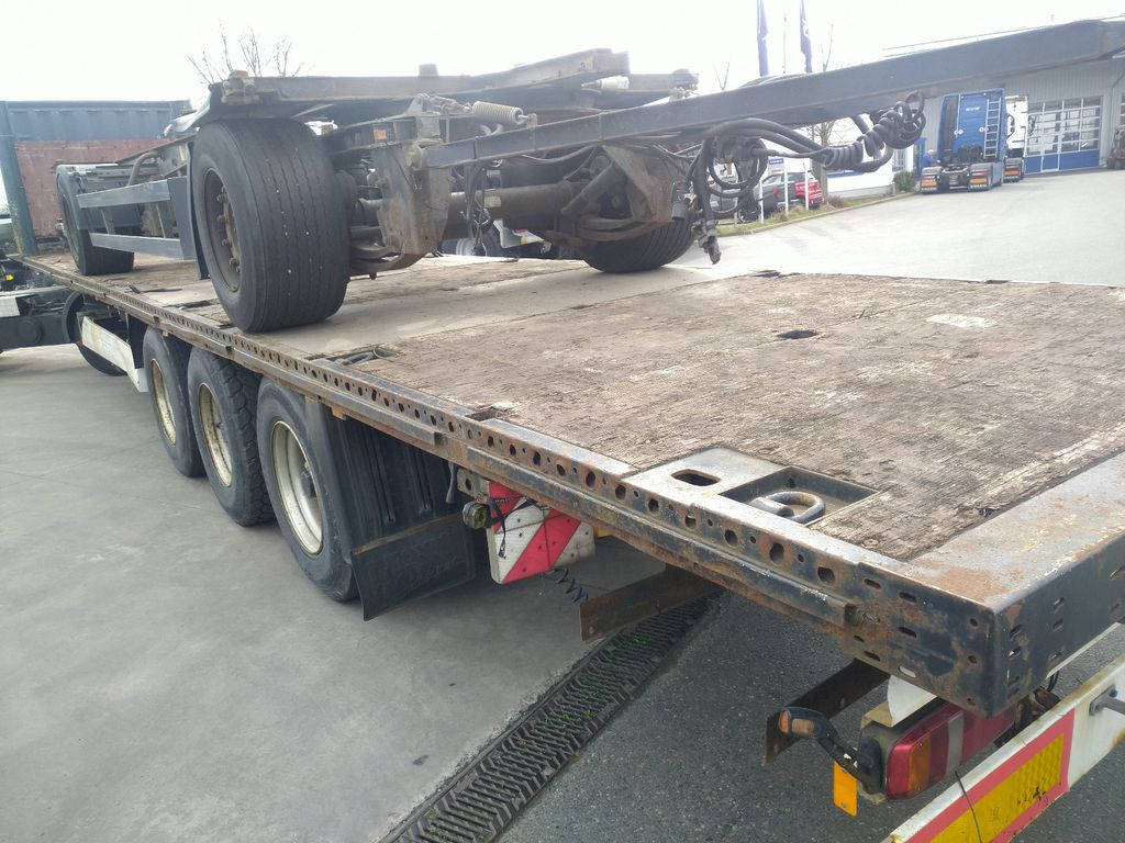Semi-reboque plataforma/ Caixa aberta Krone SDP27 TwistLocks 40"+ 20" BPW Lift Rungentaschen: foto 9