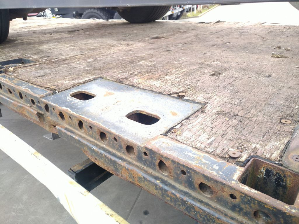 Semi-reboque plataforma/ Caixa aberta Krone SDP27 TwistLocks 40"+ 20" BPW Lift Rungentaschen: foto 14