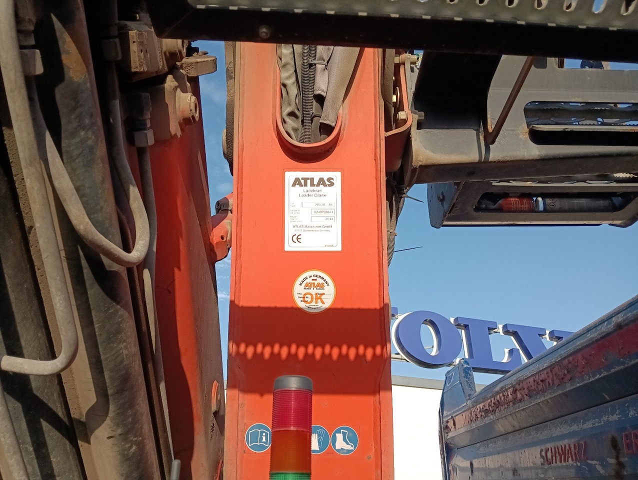 MAN TGS 26:480 6x4 EURO5 ATLAS 240.2E-A4 3-S-Kipper - Camião basculante, Camião grua: foto 4 MAN TGS 26:480 6x4 EURO5 ATLAS 240.2E-A4 3-S-Kipper - Camião basculante, Camião grua: foto 4