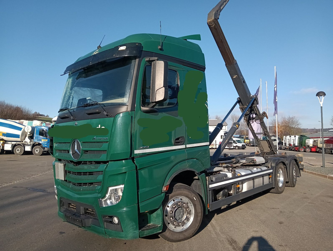 Mercedes-Benz ACTROS 2651 MP5 6x2 MEILLER RETARDER LENKACHS - Camião polibenne: foto 2 Mercedes-Benz ACTROS 2651 MP5 6x2 MEILLER RETARDER LENKACHS - Camião polibenne: foto 2