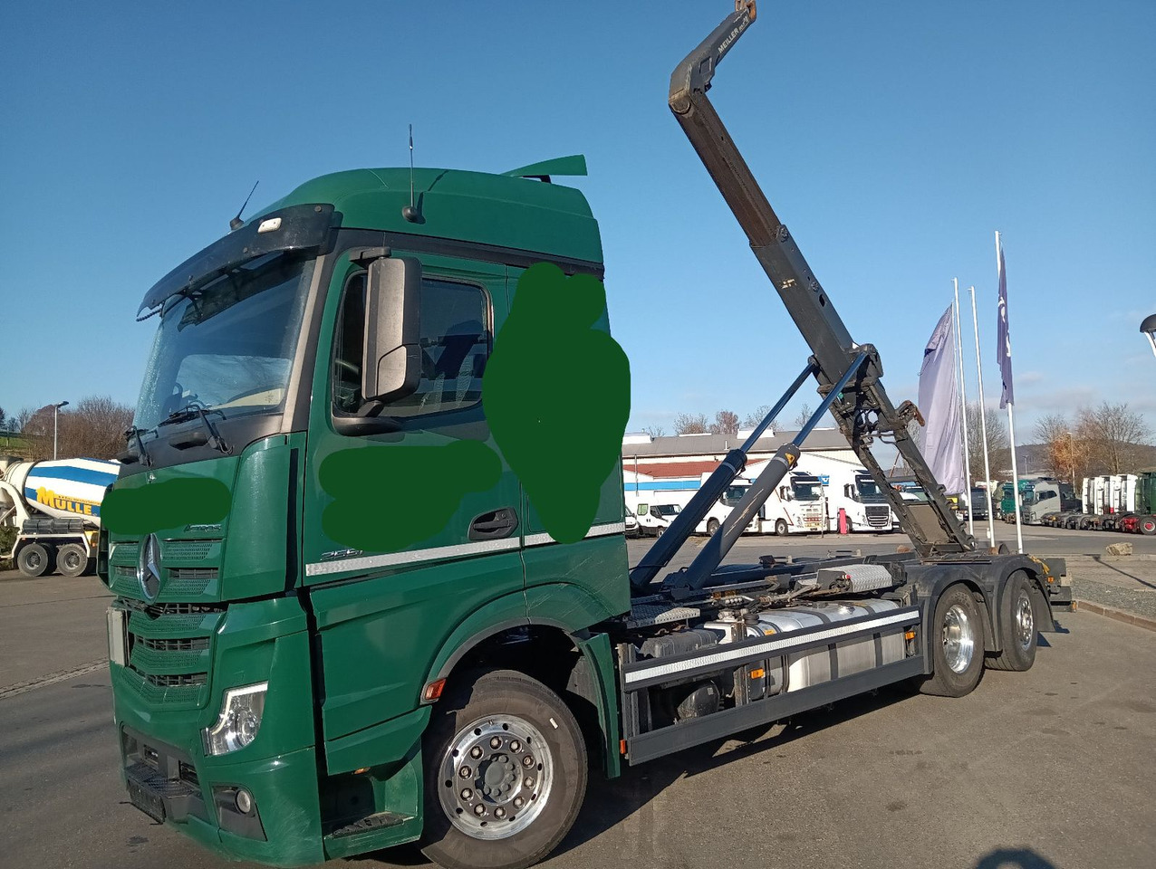 Mercedes-Benz ACTROS 2651 MP5 6x2 MEILLER RETARDER LENKACHS - Camião polibenne: foto 1 Mercedes-Benz ACTROS 2651 MP5 6x2 MEILLER RETARDER LENKACHS - Camião polibenne: foto 1