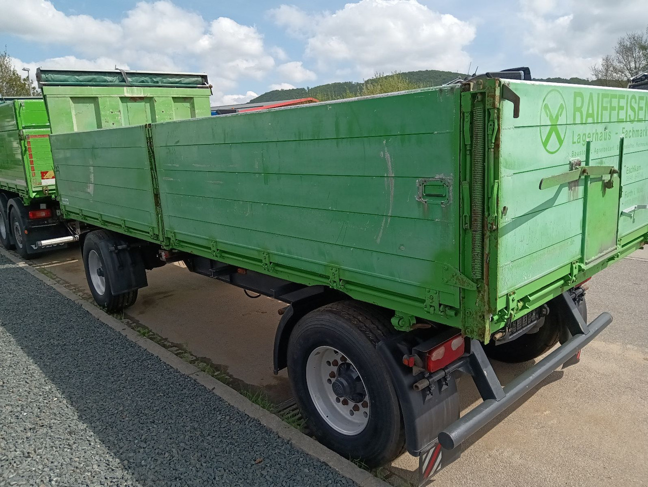 Meusburger 2-A 3-Seitenkipper 16m3 Getreide Alufelgen 4,6t - Reboque basculante: foto 5 Meusburger 2-A 3-Seitenkipper 16m3 Getreide Alufelgen 4,6t - Reboque basculante: foto 5