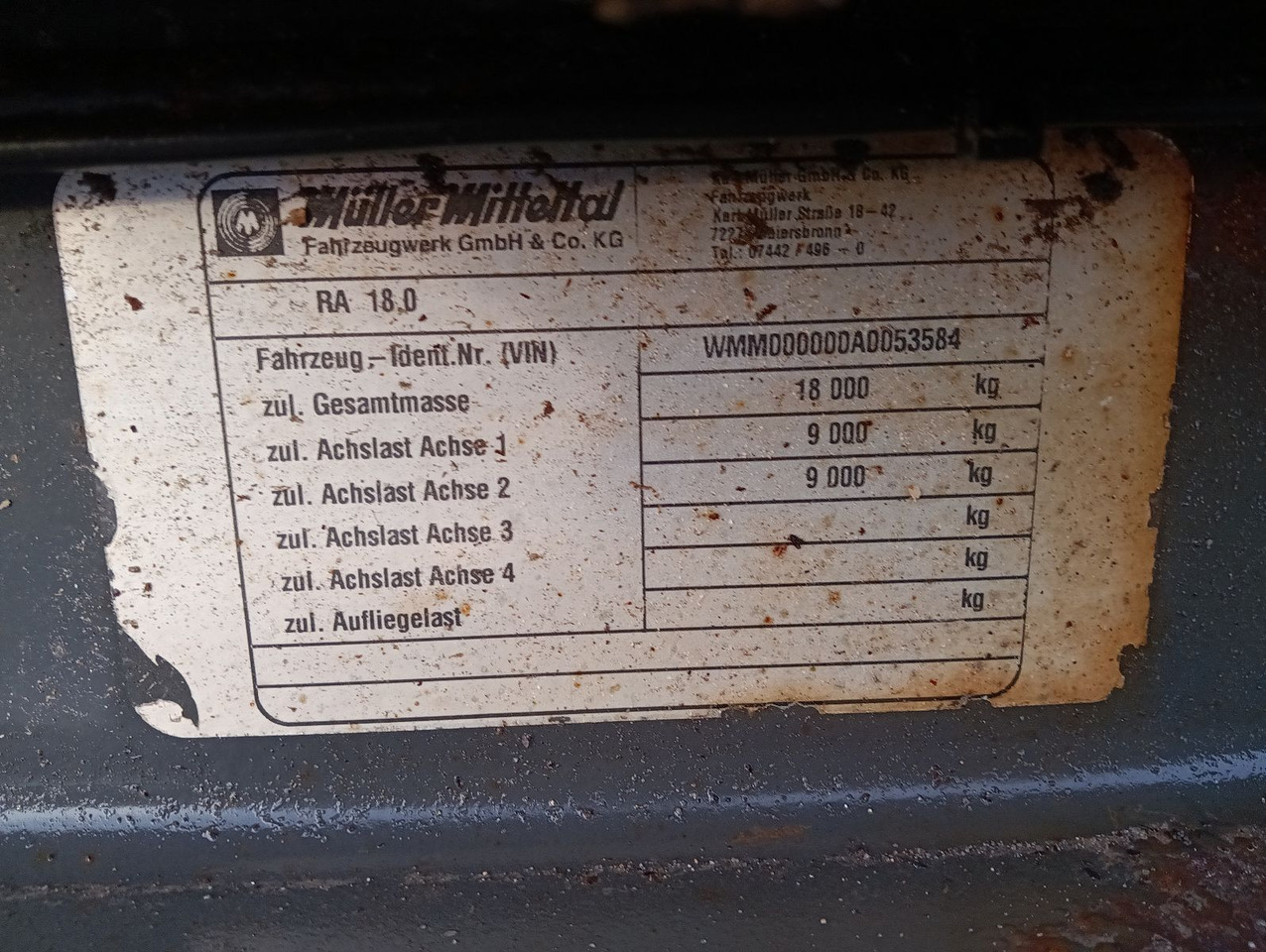 Müller-Mitteltal RA18 Abrollanhänger 7m BPW Trommel TÜV 5/2025 Müller-Mitteltal RA18 Abrollanhänger 7m BPW Trommel TÜV 5/2025 - Reboque ampliroll/ Multibenne: foto 3 Müller-Mitteltal RA18 Abrollanhänger 7m BPW Trommel TÜV 5/2025 Müller-Mitteltal RA18 Abrollanhänger 7m BPW Trommel TÜV 5/2025 - Reboque ampliroll/ Multibenne: foto 3
