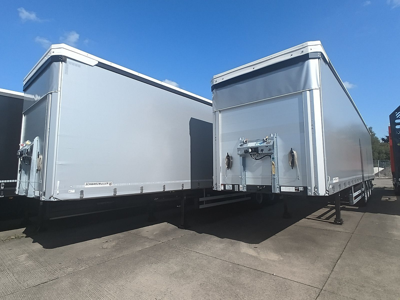 Schwarzmüller ASSE STERZANTE, TETTUCIO APRIBILE HUBDACH LENKAC - Semi-reboque de lona: foto 1 Schwarzmüller ASSE STERZANTE, TETTUCIO APRIBILE HUBDACH LENKAC - Semi-reboque de lona: foto 1