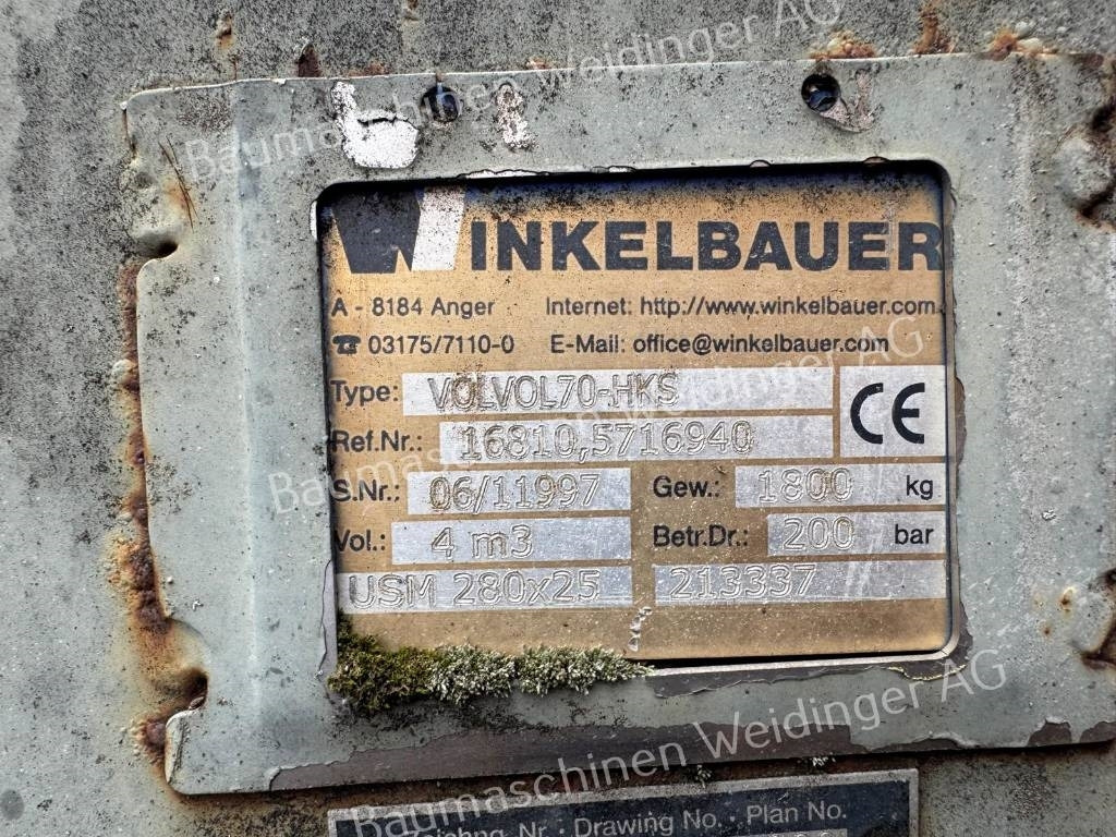 Winkelbauer Hochkippschaufel - Balde por Máquina de construção: foto 3 Winkelbauer Hochkippschaufel - Balde por Máquina de construção: foto 3
