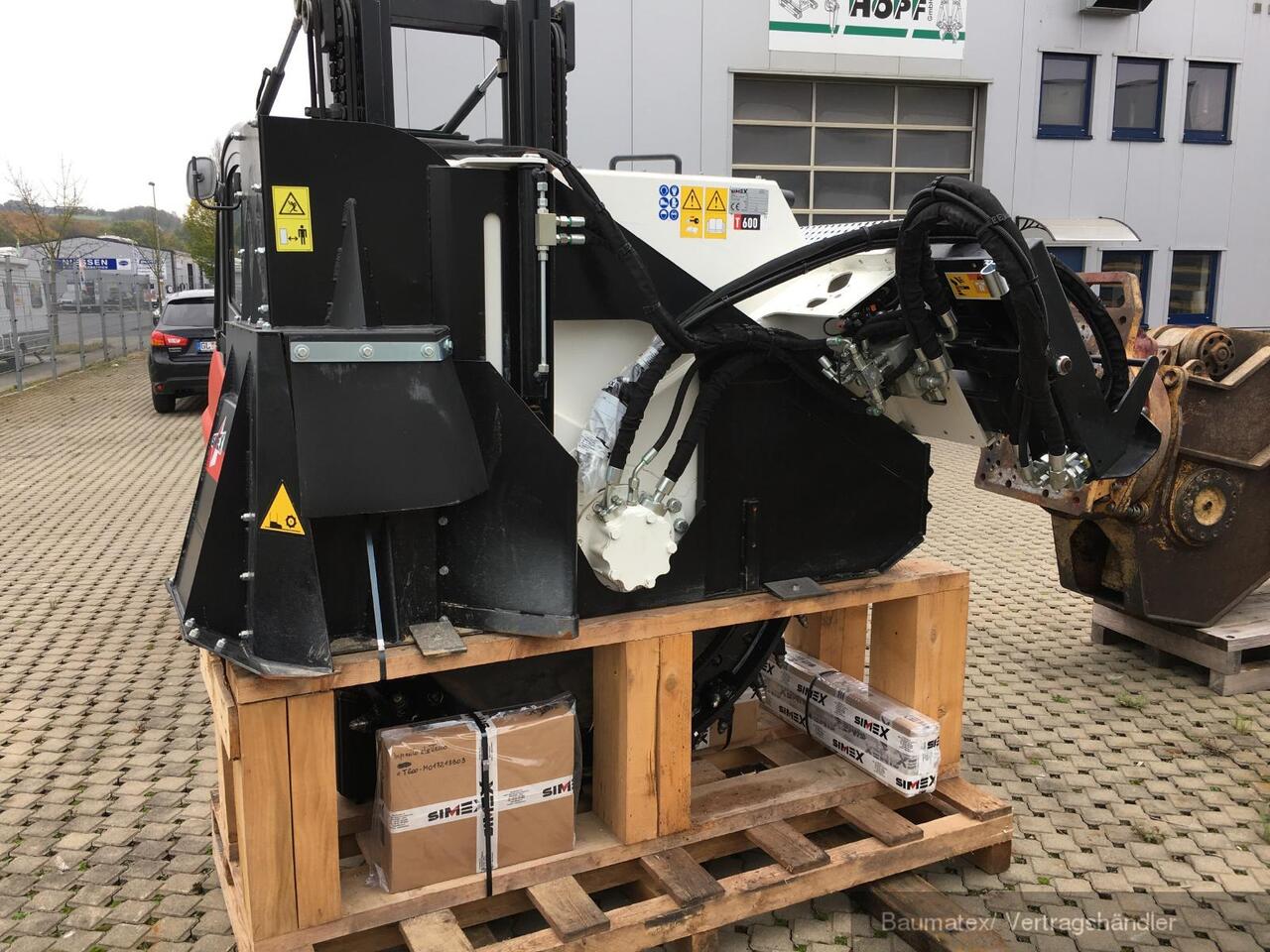 SIMEX T600 S Fräsrad 60cm Tiefe! - Colocadora de tubagem: foto 1 SIMEX T600 S Fräsrad 60cm Tiefe! - Colocadora de tubagem: foto 1