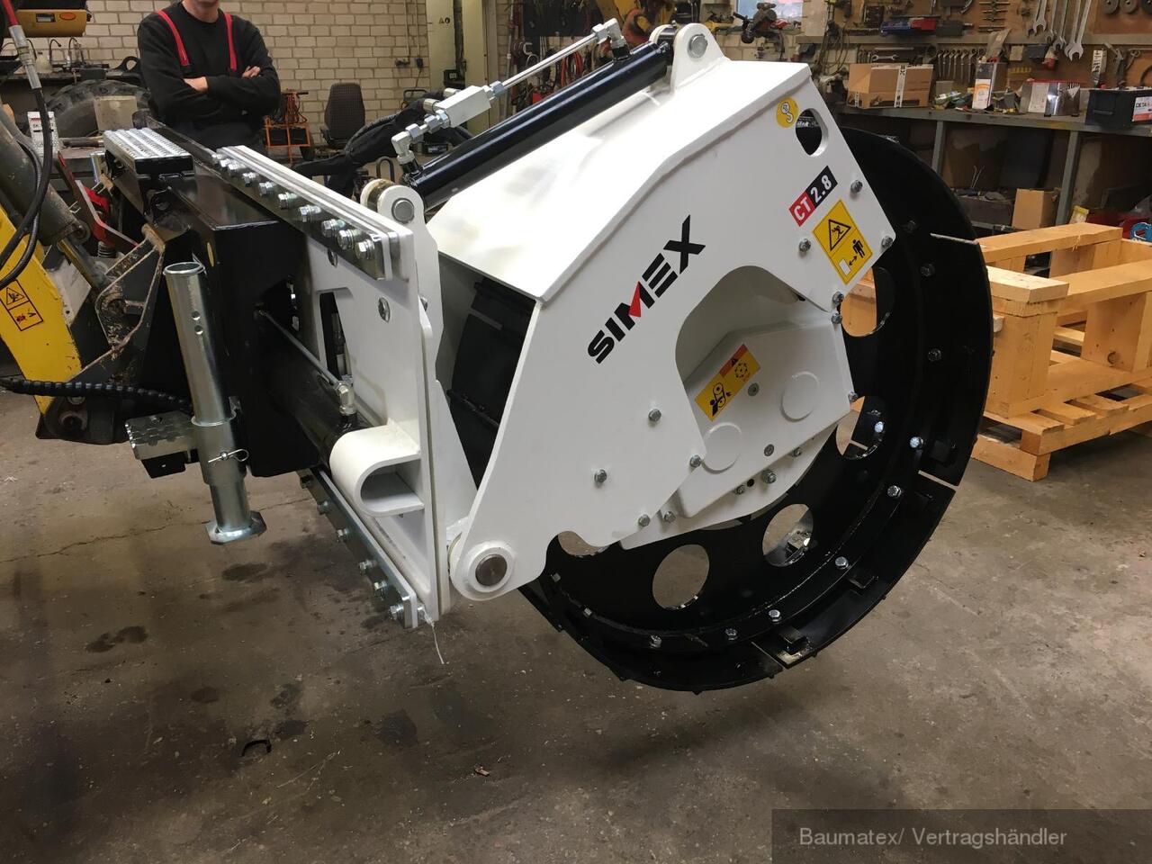 Simex CT Vibrations- Verdichterräder f. Lader! Breiten -40cm - Compactador: foto 4 Simex CT Vibrations- Verdichterräder f. Lader! Breiten -40cm - Compactador: foto 4