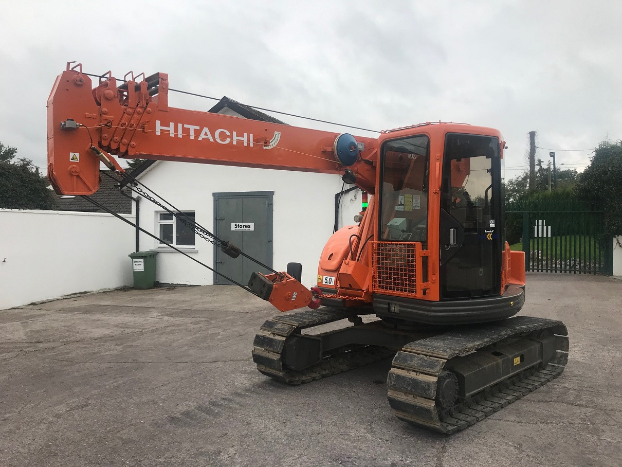 HITACHI EX75URT, 5 Ton Tele Crawler Crane - Grua móvel: foto 1 HITACHI EX75URT, 5 Ton Tele Crawler Crane - Grua móvel: foto 1