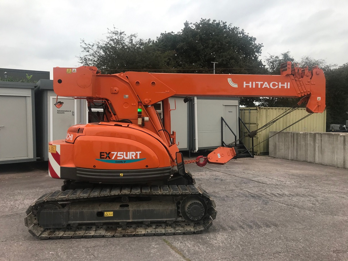 HITACHI EX75URT, 5 Ton Tele Crawler Crane - Grua móvel: foto 4 HITACHI EX75URT, 5 Ton Tele Crawler Crane - Grua móvel: foto 4