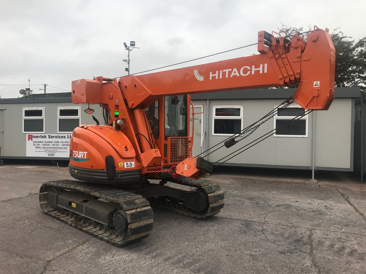 HITACHI EX75URT, 5 Ton Tele Crawler Crane - Grua móvel: foto 3 HITACHI EX75URT, 5 Ton Tele Crawler Crane - Grua móvel: foto 3