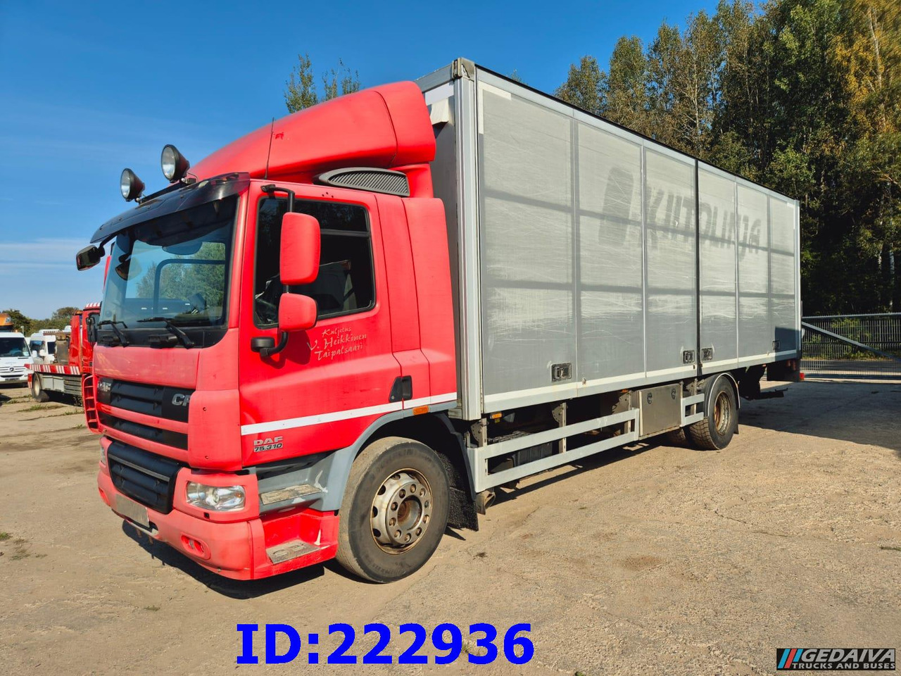 DAF CF 75.310 - Euro5 - Camião furgão: foto 1 DAF CF 75.310 - Euro5 - Camião furgão: foto 1