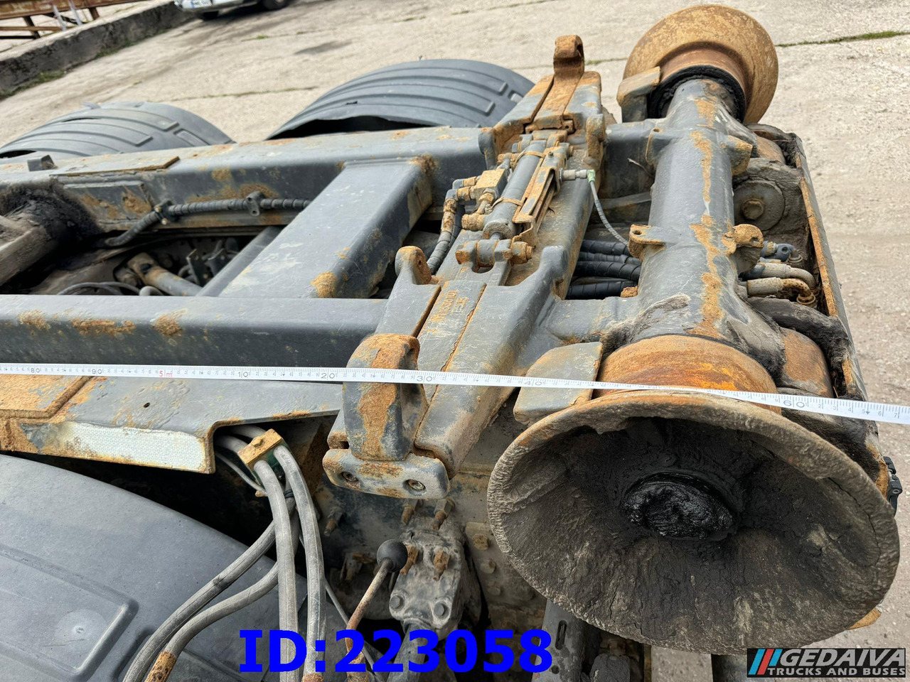 Sistema de elevação polibenne/ Multibenne HIAB Multilift XR21S53: foto 7