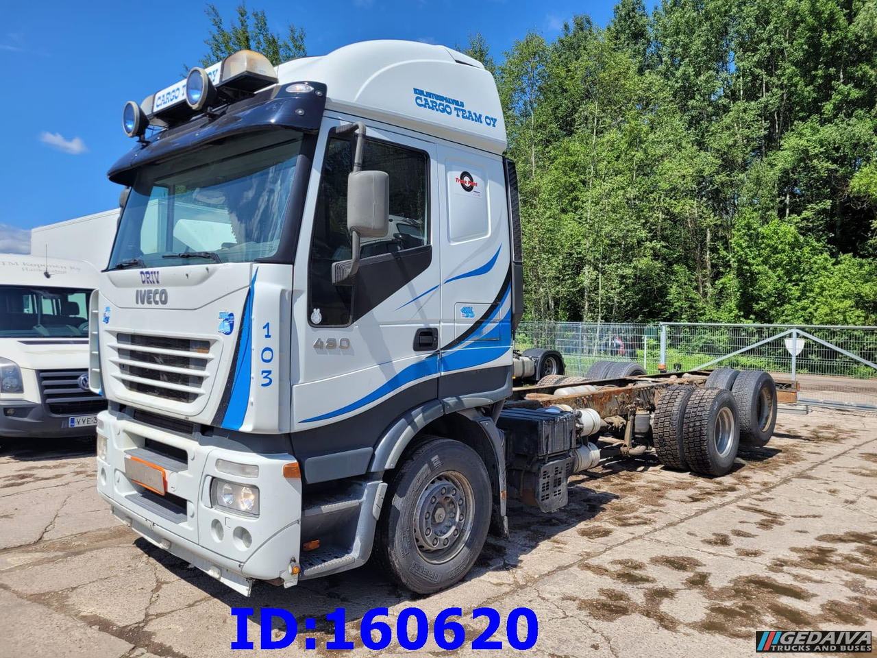 IVECO Stralis 480 6x2 Manual - Camião chassi: foto 1 IVECO Stralis 480 6x2 Manual - Camião chassi: foto 1