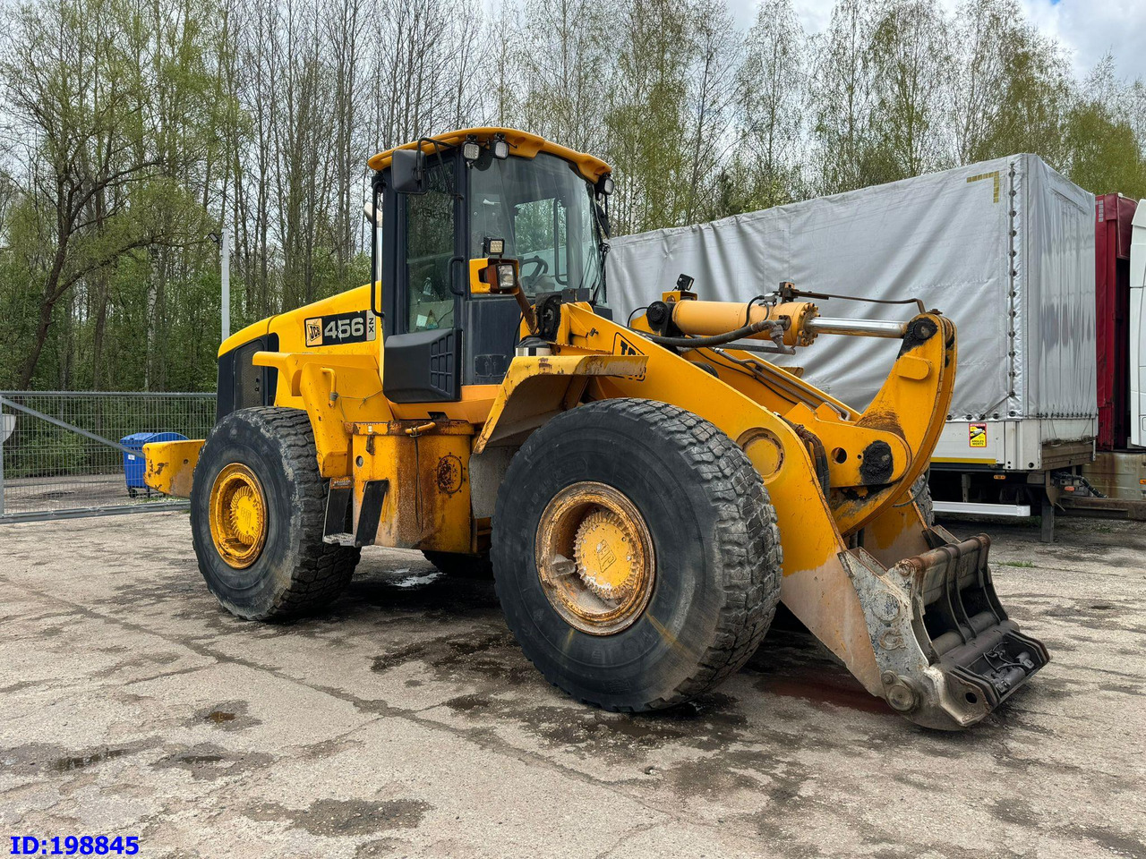 JCB 456 ZX 4x4 / 330 - Pá carregadora de rodas: foto 1 JCB 456 ZX 4x4 / 330 - Pá carregadora de rodas: foto 1
