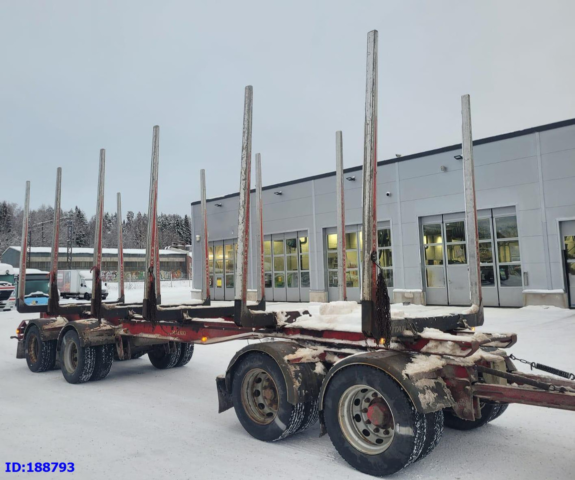 MALKKI RJ4-10200 - 4 Axles - Reboque transporte de madeira: foto 1 MALKKI RJ4-10200 - 4 Axles - Reboque transporte de madeira: foto 1