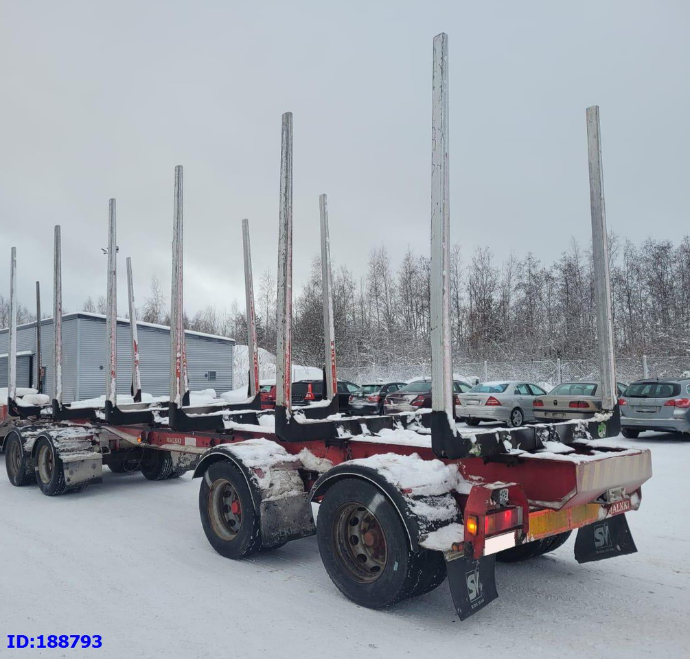 MALKKI RJ4-10200 - 4 Axles - Reboque transporte de madeira: foto 4 MALKKI RJ4-10200 - 4 Axles - Reboque transporte de madeira: foto 4