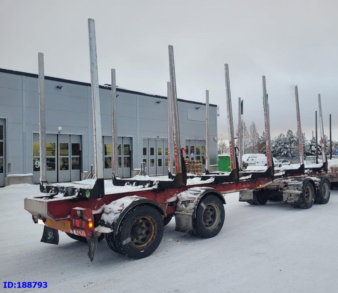 MALKKI RJ4-10200 - 4 Axles - Reboque transporte de madeira: foto 2 MALKKI RJ4-10200 - 4 Axles - Reboque transporte de madeira: foto 2
