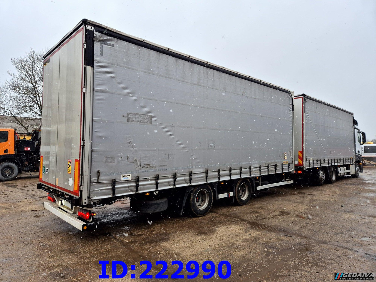 MERCEDES-BENZ Actros 2542 6x2 Euro6 + Wielton trailer - Camião de lona: foto 5 MERCEDES-BENZ Actros 2542 6x2 Euro6 + Wielton trailer - Camião de lona: foto 5