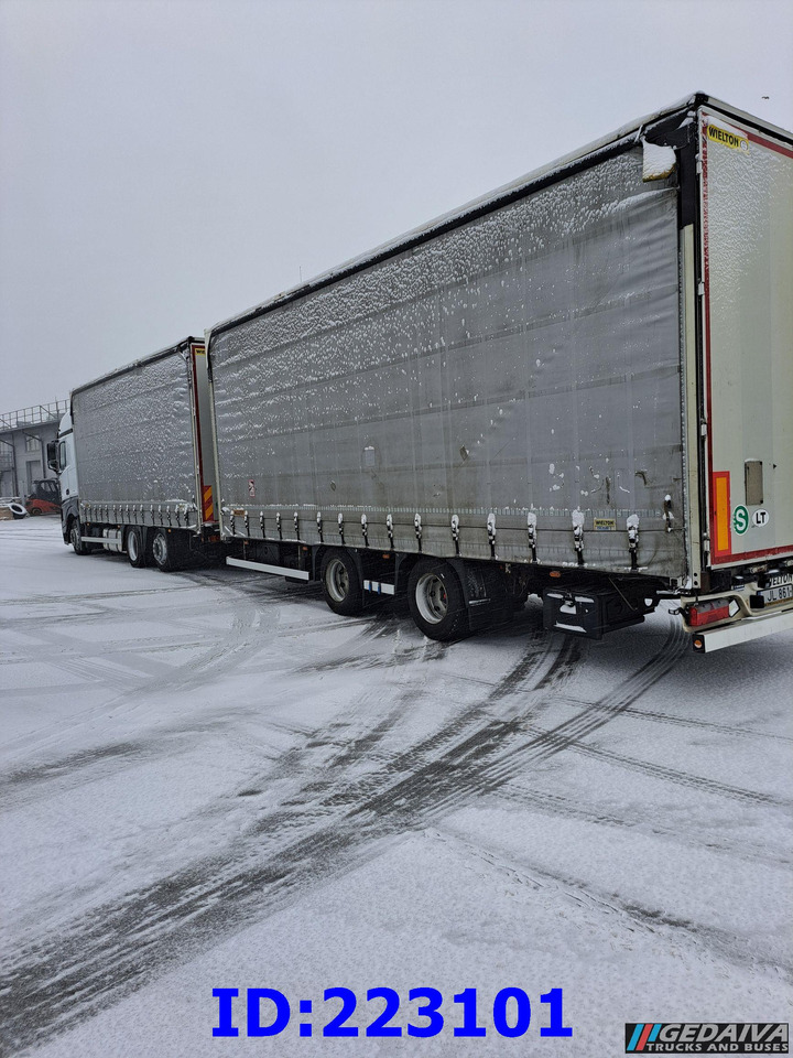 MERCEDES-BENZ Actros 2542 6x2 Euro6 + trailer - Camião de lona: foto 5 MERCEDES-BENZ Actros 2542 6x2 Euro6 + trailer - Camião de lona: foto 5