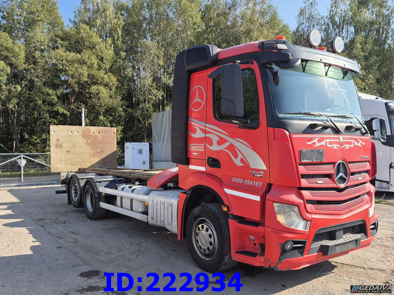 MERCEDES-BENZ Actros 2545 6x2 Euro5 - Camião chassi: foto 4 MERCEDES-BENZ Actros 2545 6x2 Euro5 - Camião chassi: foto 4