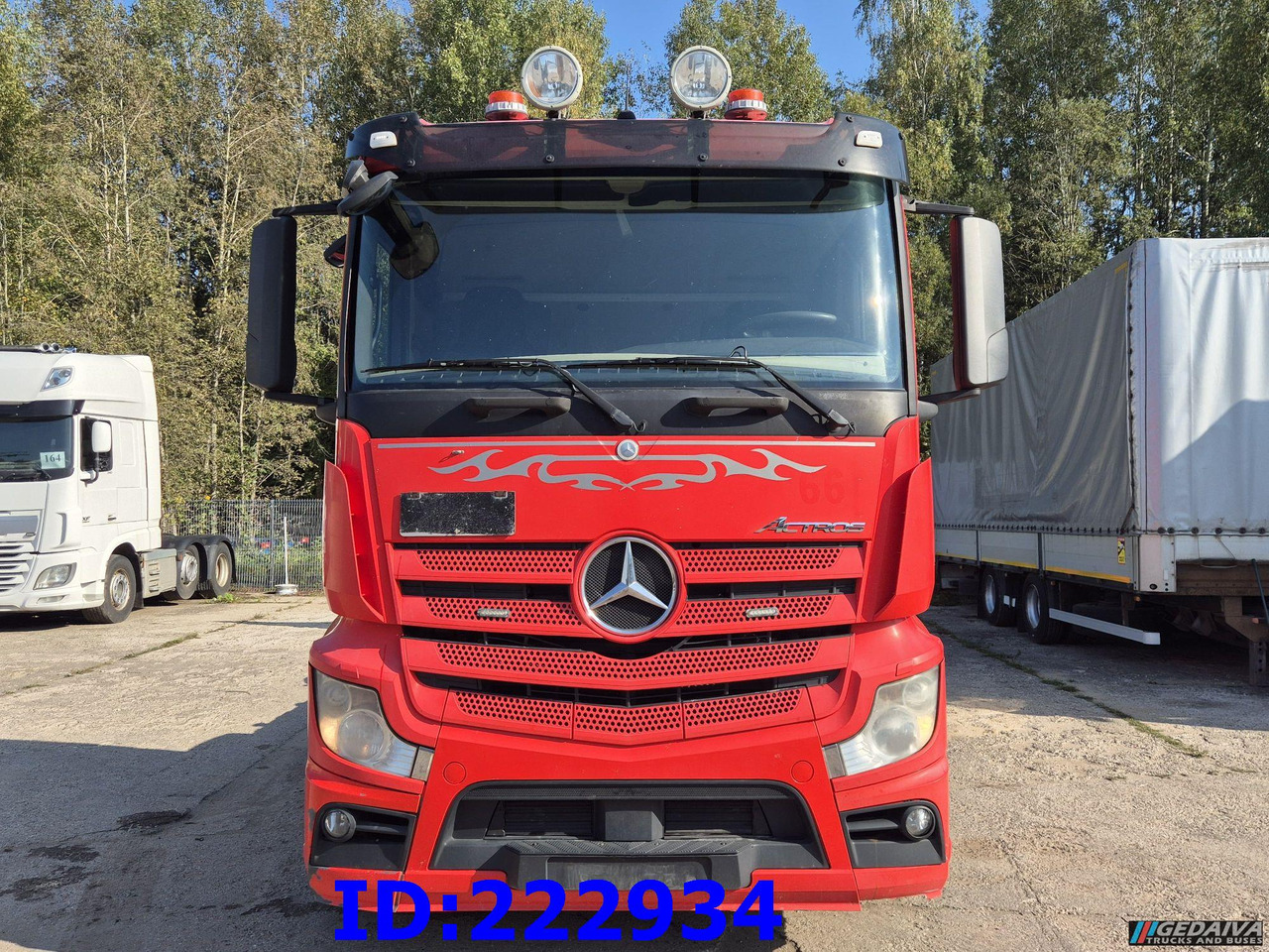 MERCEDES-BENZ Actros 2545 6x2 Euro5 - Camião chassi: foto 2 MERCEDES-BENZ Actros 2545 6x2 Euro5 - Camião chassi: foto 2