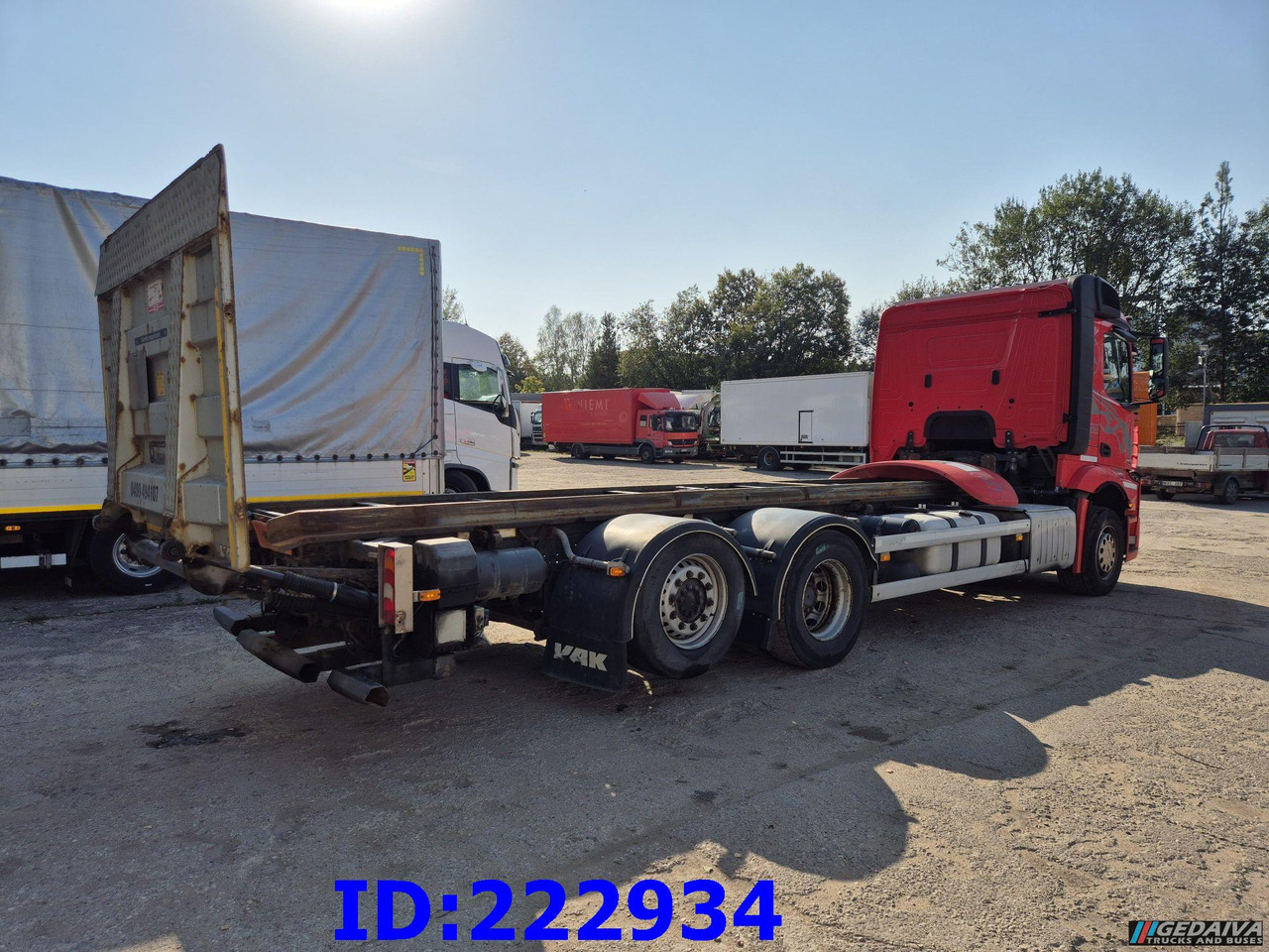 MERCEDES-BENZ Actros 2545 6x2 Euro5 - Camião chassi: foto 5 MERCEDES-BENZ Actros 2545 6x2 Euro5 - Camião chassi: foto 5
