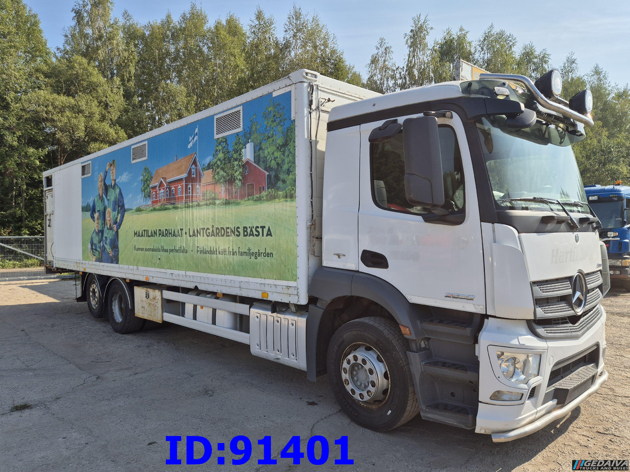 MERCEDES-BENZ Antos 2532 - 6x2 - Euro 6 - Animal transport - Camião transporte de gado: foto 3 MERCEDES-BENZ Antos 2532 - 6x2 - Euro 6 - Animal transport - Camião transporte de gado: foto 3
