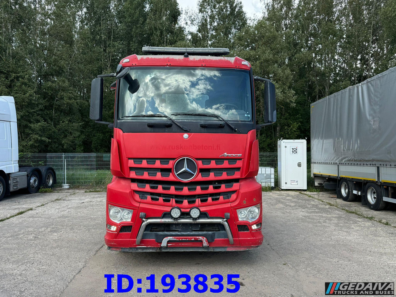 MERCEDES-BENZ Arocs 2840 6x4 Manual Euro6 - Camião chassi: foto 2 MERCEDES-BENZ Arocs 2840 6x4 Manual Euro6 - Camião chassi: foto 2