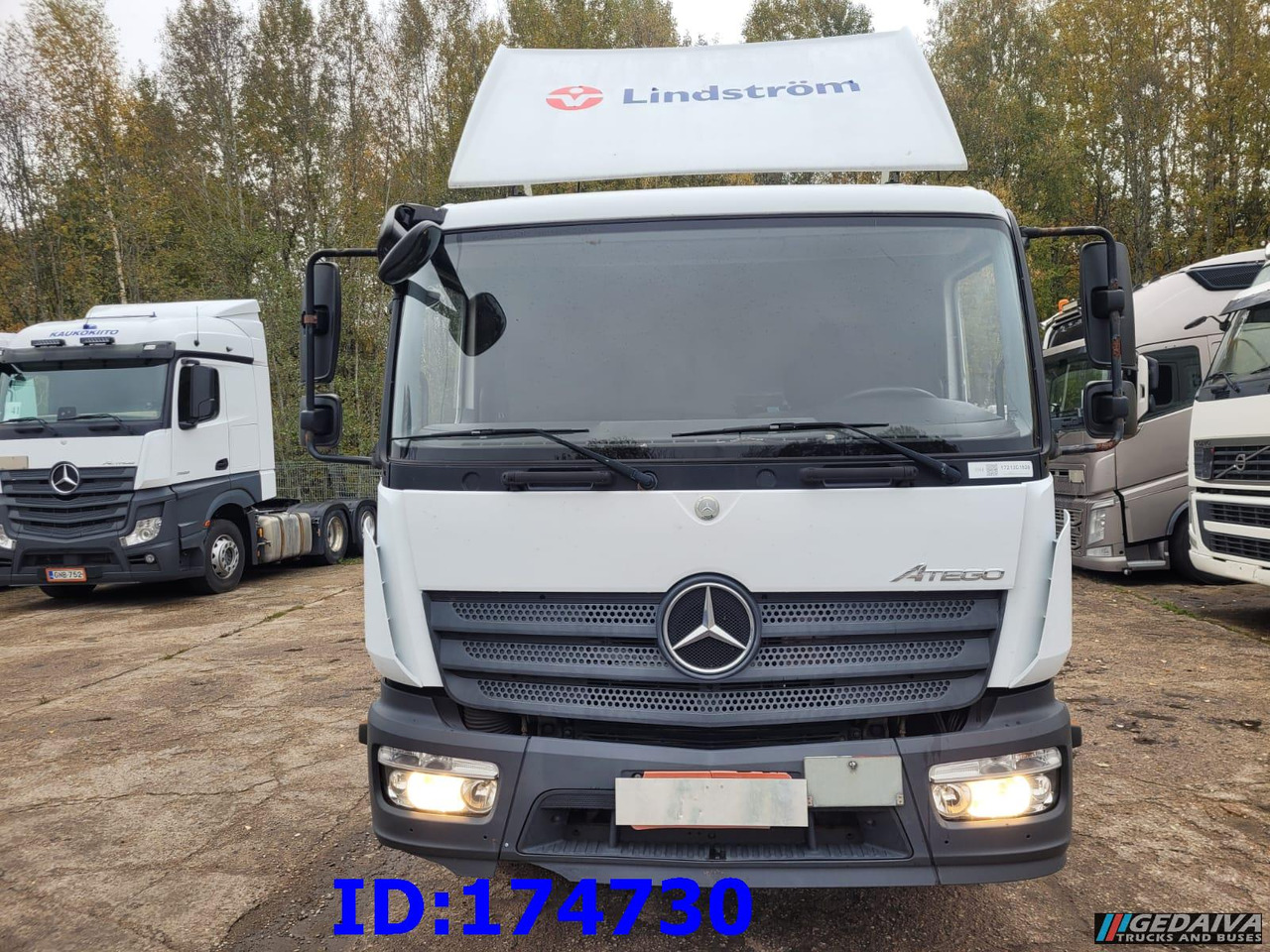 MERCEDES-BENZ Atego 1218 - Euro6 - Manual - Full Steel - Camião chassi: foto 2 MERCEDES-BENZ Atego 1218 - Euro6 - Manual - Full Steel - Camião chassi: foto 2